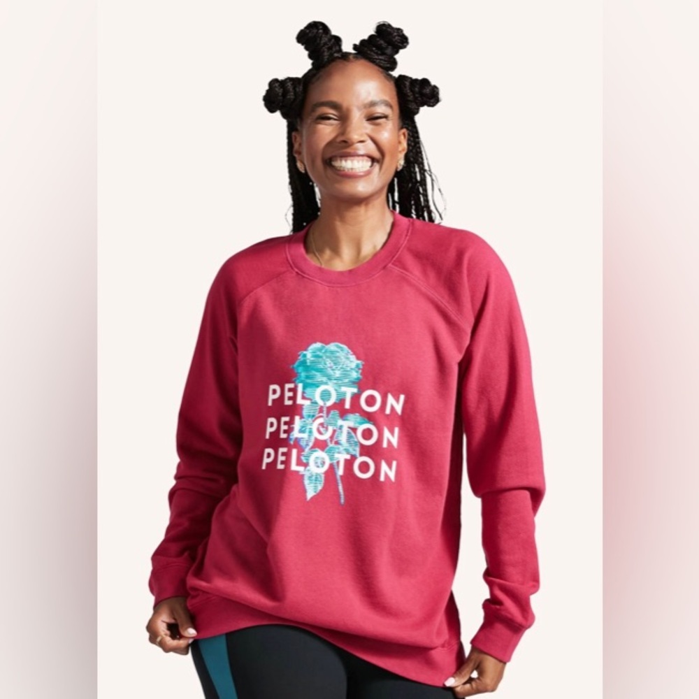 NEW Peloton Everyday Oversized‎ Crewneck Sweatshirt. M